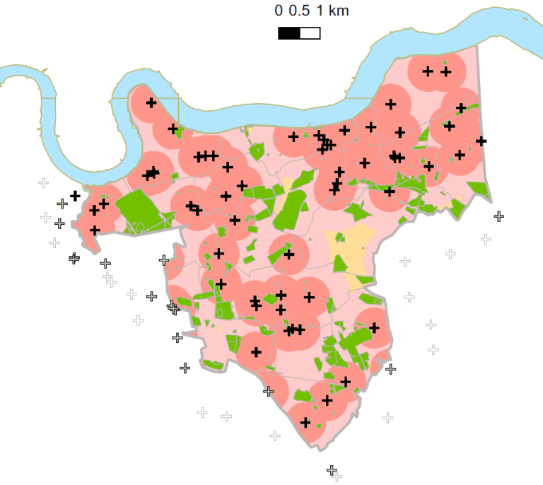 Map of Greenwich pharmacies